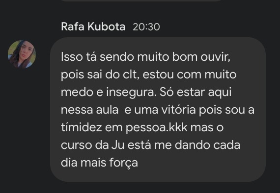 Depoimento Rafa Kubota